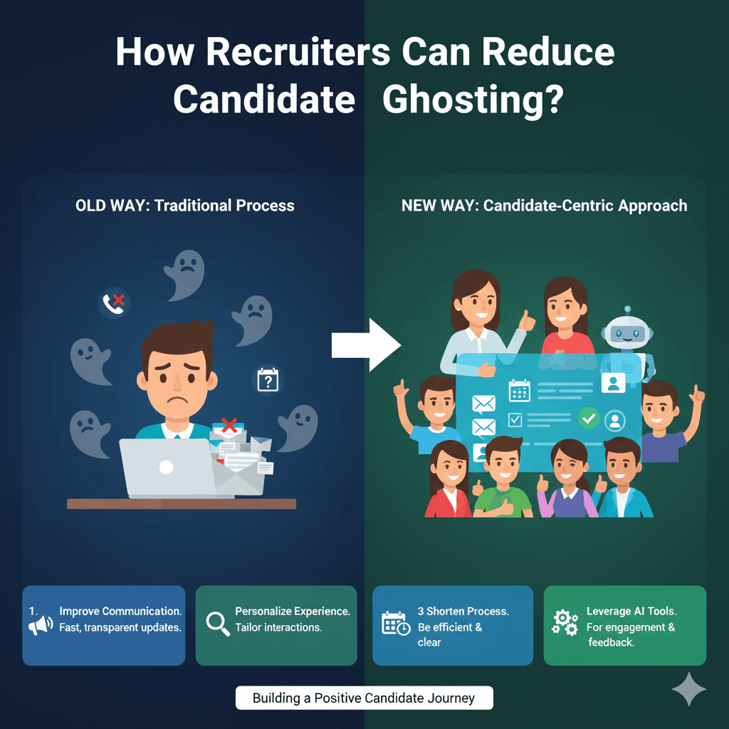 How Recruiters Can Reduce Candidate Ghosting